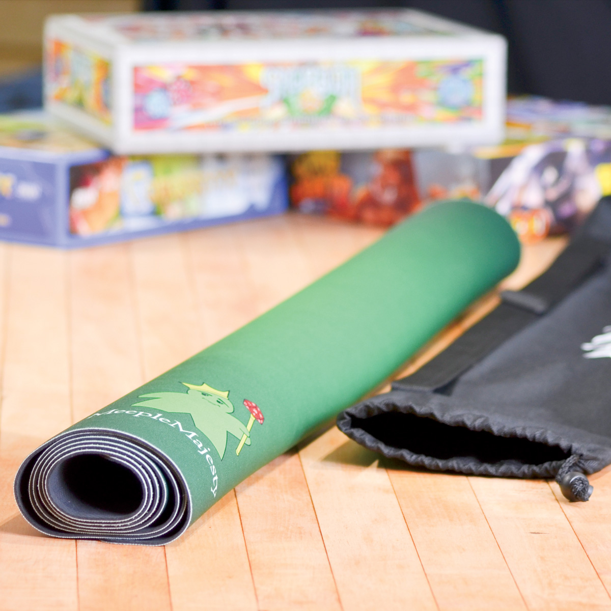Rolls For Easy Storage